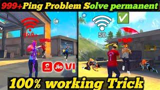 How to solve ping problem in free fire 2024 | ping problem thik karne ka Sahi tarika OB45  |