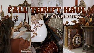  FALL THRIFT HAUL & FALL DECORATE WITH ME 2024! | Thrifting, Home Decor