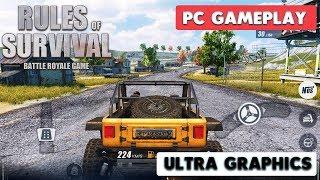 RULES OF SURVIVAL - PC GAMEPLAY ( ULTRA GRAPHICS )