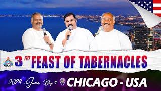 23-06-2024॥ Hosanna Ministries USA 3rd FEAST OF TABERNACLES ॥ Pas.ABRAHAM&JOHN WESLEY&RAMESH #live