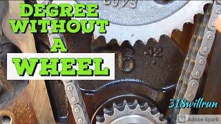 Degreeing Cam WITHOUT Degree Wheel  * Low Dollar 360 Mopar