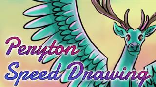 Peryton - [SPEED DRAWING] - Clip Studio Paint