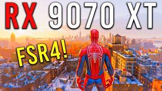 Testing the RX 9070 XT FSR 4 in Spider Man 2 PC!