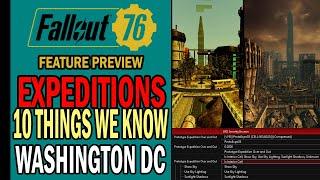 Fallout 76 Expeditions ️ 10 Things We Know So Far! Washington DC & Dupont Circle | Feature Preview