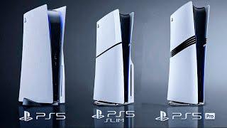 PS5 BASE vs SLIM vs PRO: MUDANÇAS & DIFERENÇAS