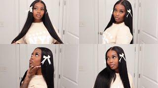 REALISTIC YAKI STRAIGHT WIG FOR THE NATURAL GIRLIES*pre-plucked and pre-bleached* | Nadula Hair