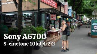 Sony a6700 Cinematic Video test 4K 10bit S-Cinetone Original Source