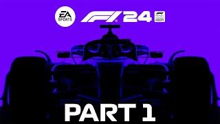 F1 24 (Champions Edition) - Career - Gameplay Walkthrough - Part 1 - "F2 Season, F1 Rounds 1-3"