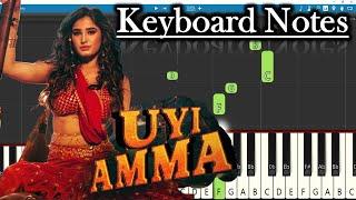 Uyi Amma Song Keyboard Notes | Amit Trivedi | Azaad