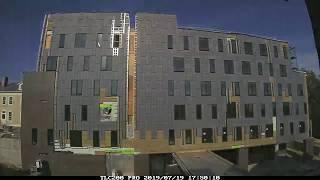 RISD North Hall Construction — Time Lapse
