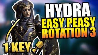 GET AN EASY 1 KEY With This Team! (Rotation 3 Hydra) | Raid: Shadow Legends
