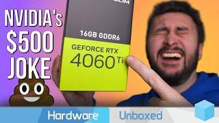 GeForce RTX 4060 Ti 16GB Benchmark, Can Nvidia Fix The 4060 Ti?