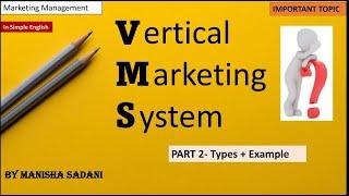 Types of Vertical Marketing System(+ Examples )