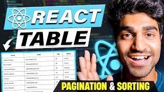 Create Table with Sorting and Pagination, React Table Tutorial