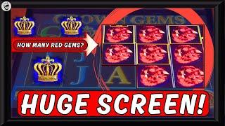 SERVICE STATION & Arcade Slot Session! | MASSIVE SCREEN On Crown Gems Ultra Premium Play!