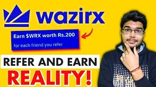 WazirX Refer and Earn REALITY | WazirX refer and earn | WazirX referral program