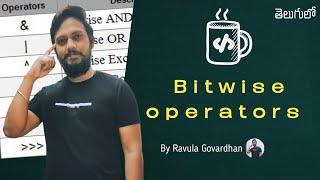 [Java Operators]: Bitwise Operators in Java in Telugu