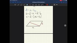 3.2 Parallelogramm (Höhe Seite b)