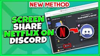 How to screen share netflix on discord | stream netflix on discord