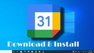 How To Install Google Calendar In Windows 10 | How to Download Google Calendar on Windows 10