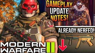 Modern Warfare 2: Surprise GAMEPLAY UPDATE Patch Notes! (Weapon Changes, Fixes, & More!)