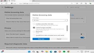 How To Clear the Cache and Cookies in Microsoft Edge