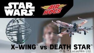 Air Hogs Star Wars - Death Star vs X-Wing