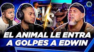 EL ANIMAL LLEGA A CABINA Y LE ENTRA A GOLPES A EDWIN DE LA 30 Y CASI ROMPE LAS PANTALLAS A LUINNY!