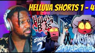 HELLUVA BOSS - HELLUVA SHORTS: 1-4 | REACTION!