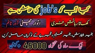 jobs in lahore|jobs in lahore 2024| lahore jobs|lahore jobs 2024|job in lahore| jobs vacancy 2024