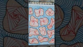 Optical Illusion Pattern #opticalillusion #zentangledoodle #art #artist #creative