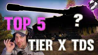 Top 5 Tier X Jagdpanzer (TD)! [World of Tanks - Gameplay - Deutsch]