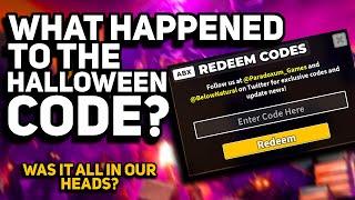 Why is there NO HALLOWEEN CODE? | Tower Defense Simulator