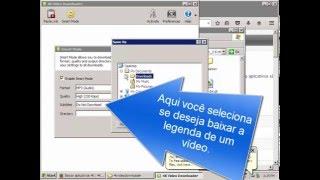 Fazer download de vídeos + (com) legendas YOUTUBE ou músicas com 4k downloader