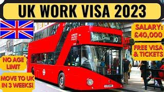 UK Work Permit Visa 2024 | UK Skilled Work Visa | UK Work Visa Application Process | Dream Canada