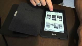 Kindle Paperwhite 1st Look! Side by side with Kindle Touch and cases!