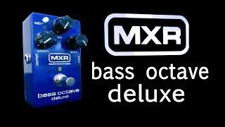 MXR M288 Bass Octave Deluxe Demo