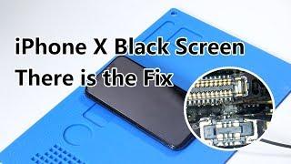 How to Repair iPhone X No Display/Black Screen Problem | Motherboard Repair