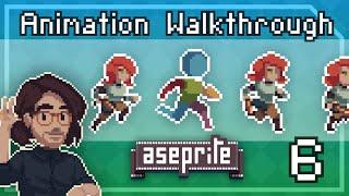 Pixel Art Class - Run Animation Tutorial [Part 1] | First Pass