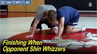 Finishing When Opponent Shin Whizzers by Aaron Brooks