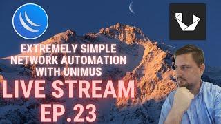  Extremely simple network automation on MikroTik with Unimus (The Network Berg Stream Ep.23)