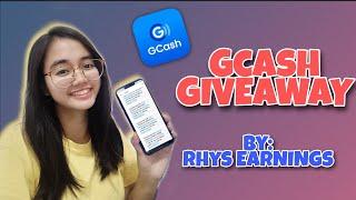 GCASH GIVE-AWAY ANNOUNCEMENT - BY RHYS EARNINGS