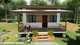 Amakan Pinoy House Design | 6.0 x 6.0 meters | Simple House PH