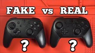 FAKE vs REAL - 10 SIMPLE WAYS TO SPOT Nintendo Switch Pro Controller