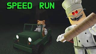 Escape Papa Pizza's Pizzeria with CAR! (SCARY OBBY)