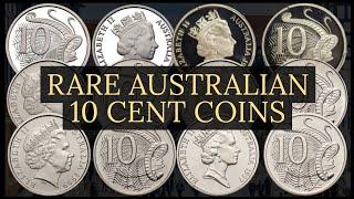 Top Rare Australian 10 Cent Coins to Look For - Worth BIG Money! 