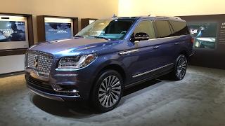 2018 Lincoln Navigator FIRST DESIGN REVIEW - LIVE from #NYAutoShow