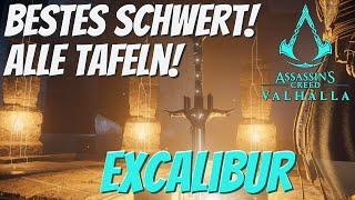 Assassin's Creed Valhalla Tutorial: Alle Tafeln [11/11] Walkthrough! (Excalibur - Caledbulch)