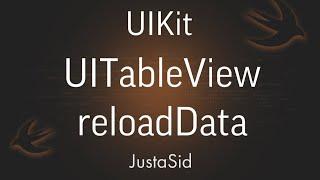 #19 UITableView reloadData. уроки UIKit