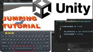 Unity 3D Beginner Tutorial 2024: Creating a Jumping Script with Space bar